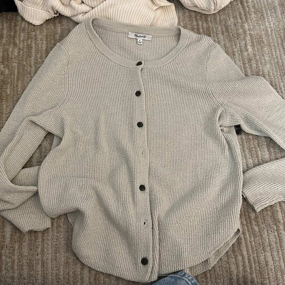 Adorable madewell sweater cardigan
